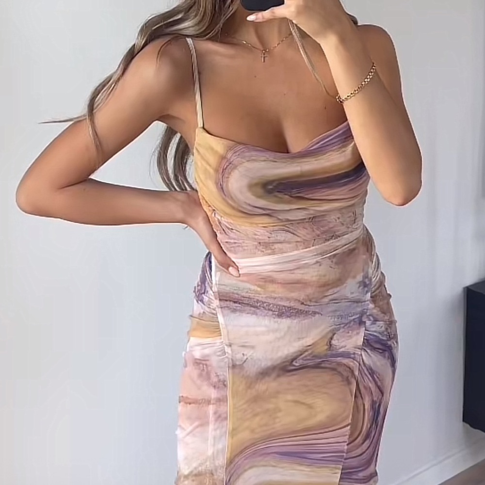 ZARA TULLE SOLD OUT MAXI DRESS
